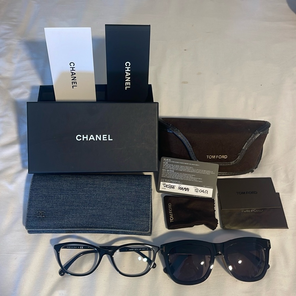TOM FORD and CHANEL Glasses